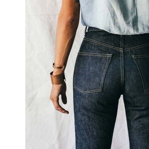 Imogene and Willie Jeans Imogene Fit Rigid Indigo Raw Denim Skinny Women’s